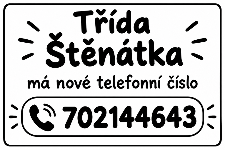 nové telefonní číslo